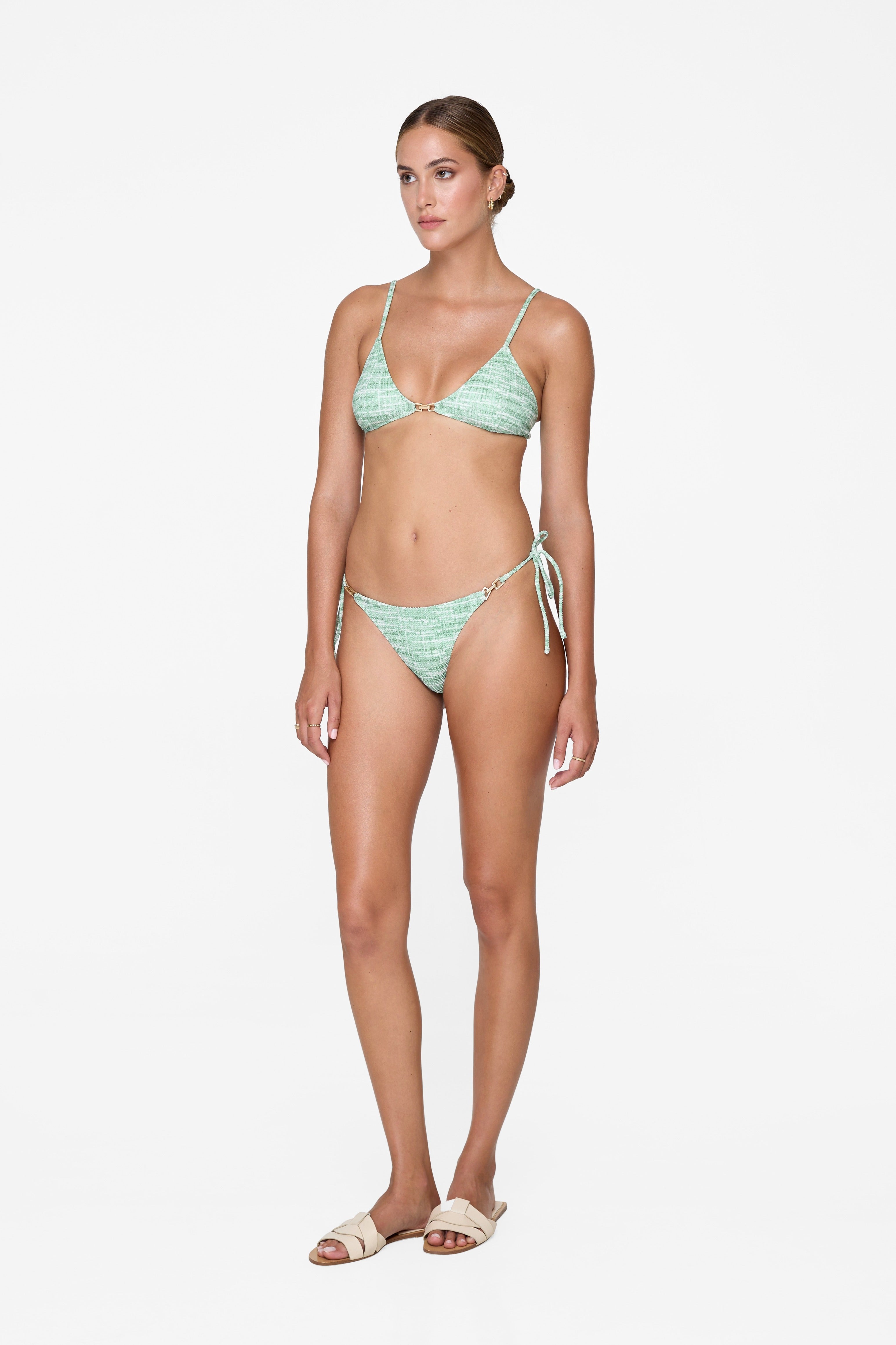 Vienna Bottom - Opal Tweed