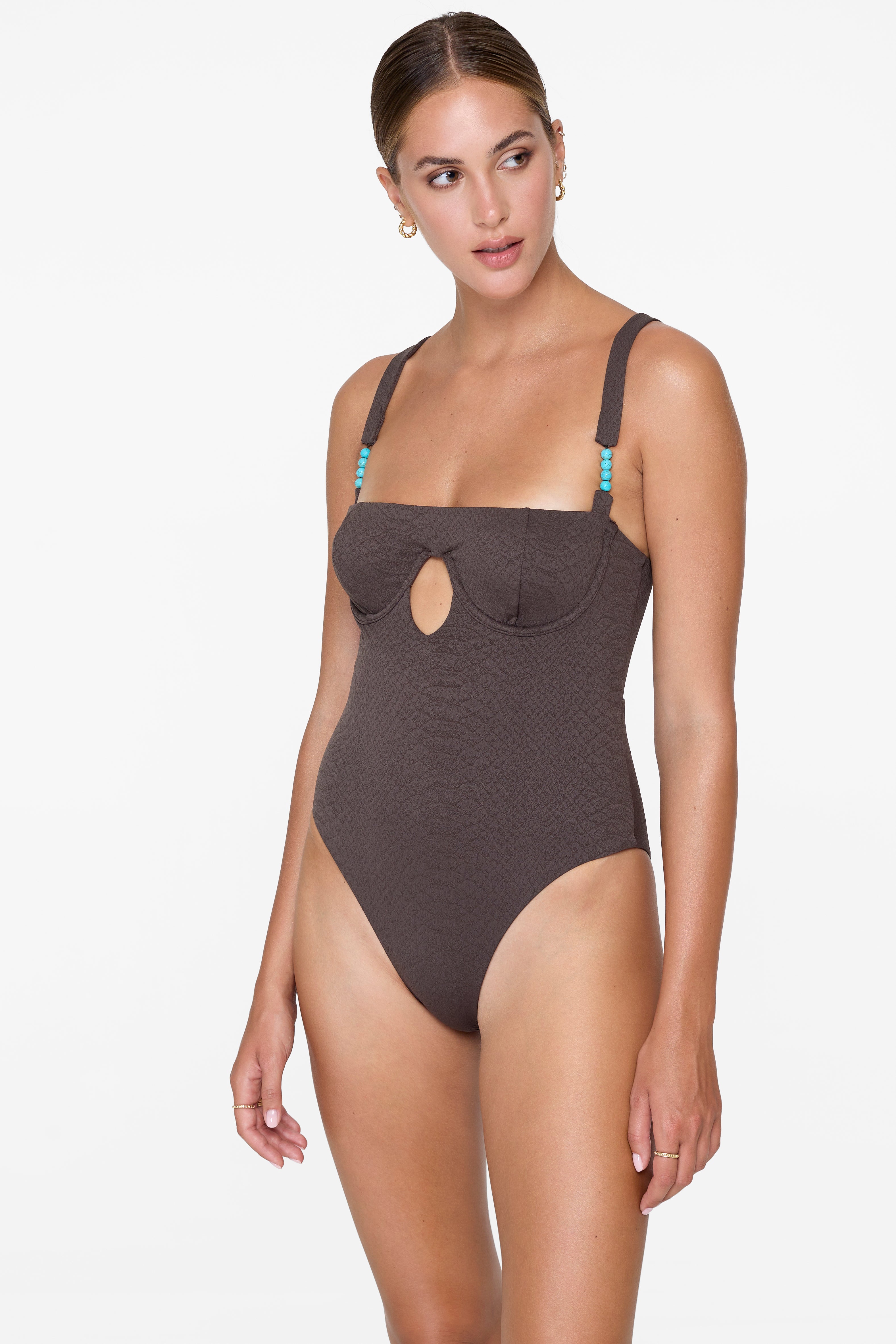 Uma One Piece - Mocha Brown Snake