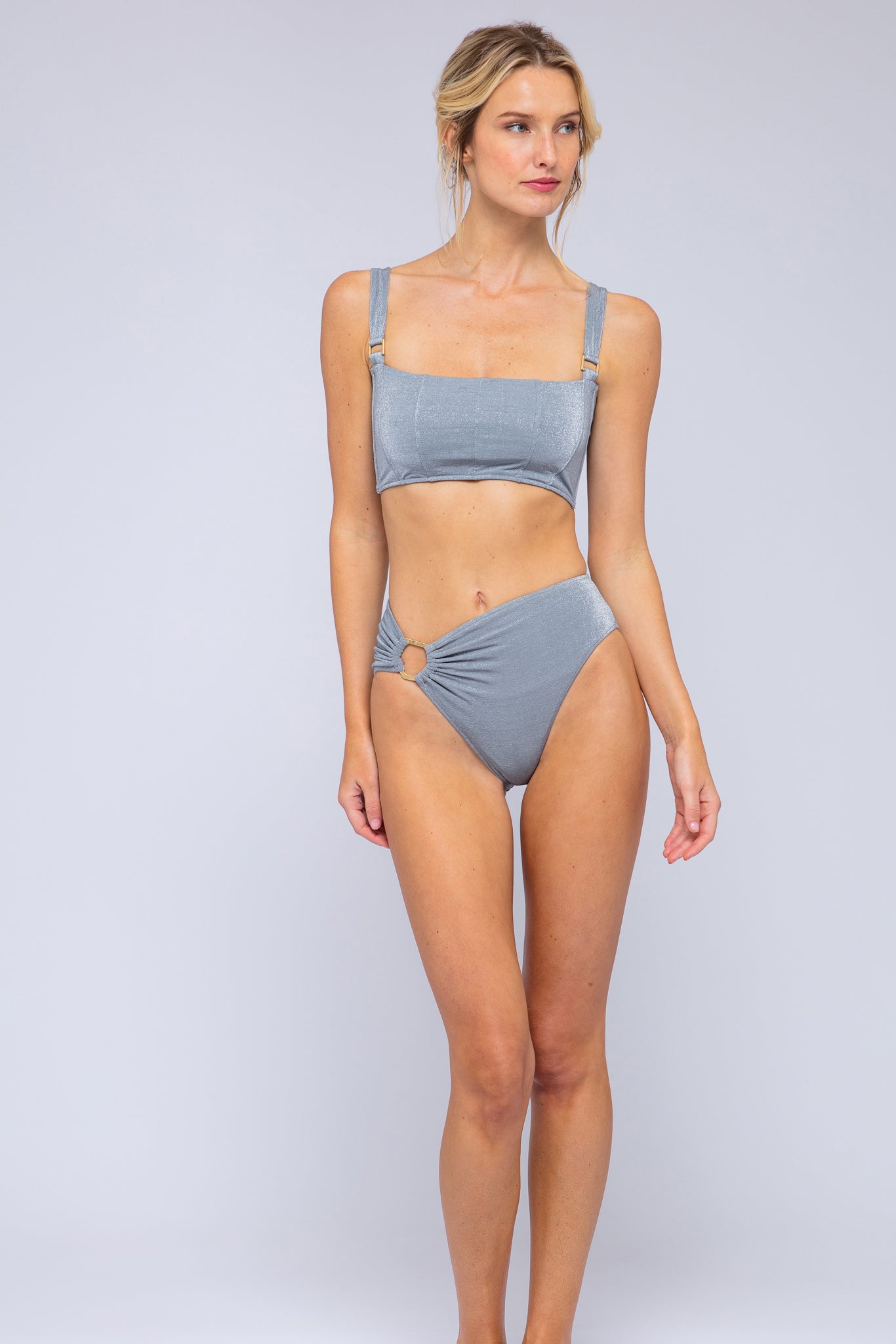 Hunter Top- Iridescent Slate