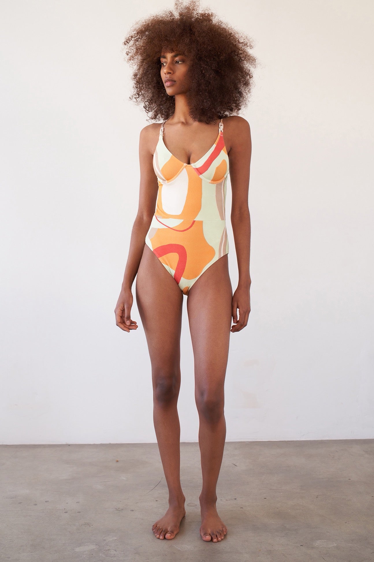 Inez One Piece-Calder Crepe