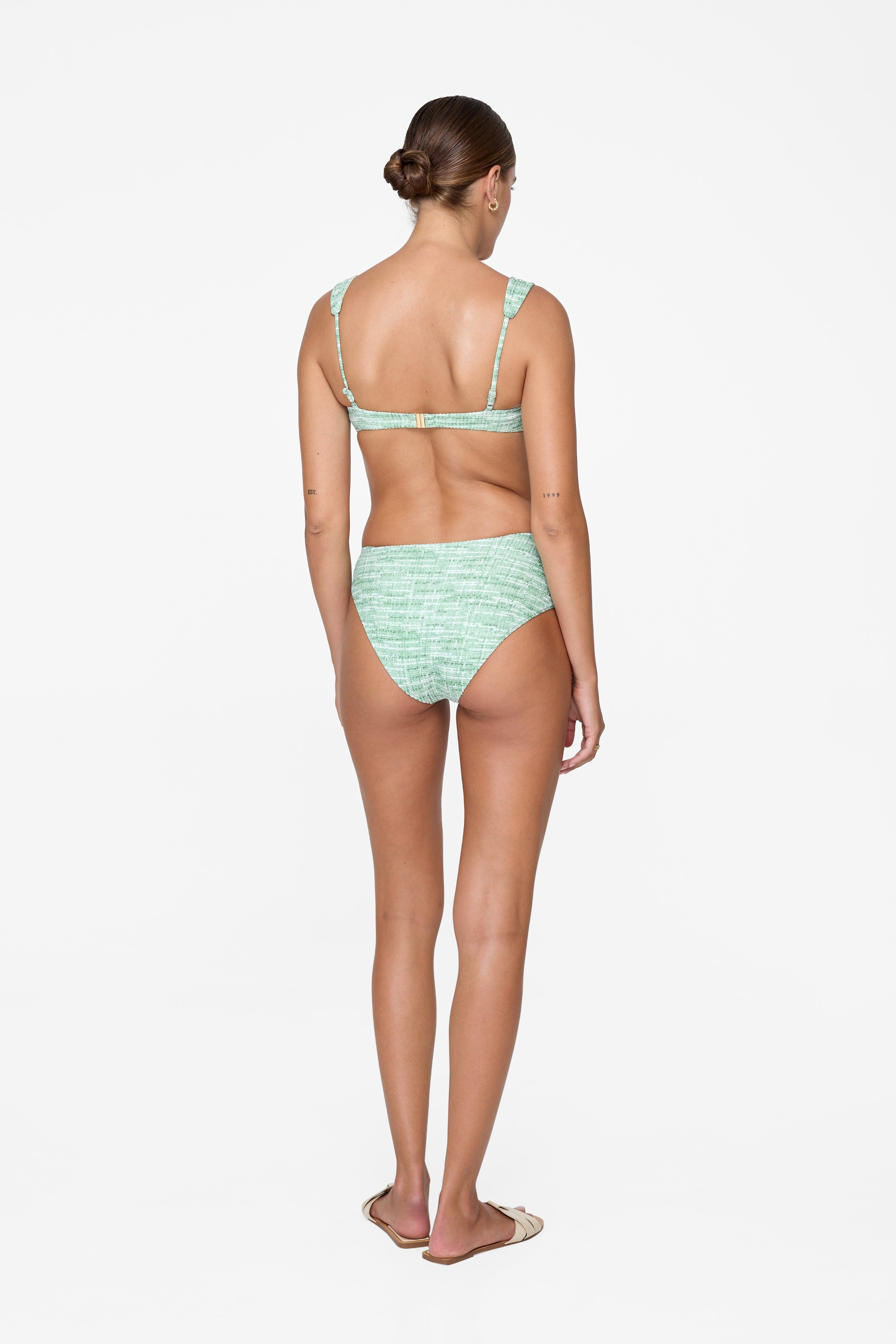 Spencer Top - Opal Tweed
