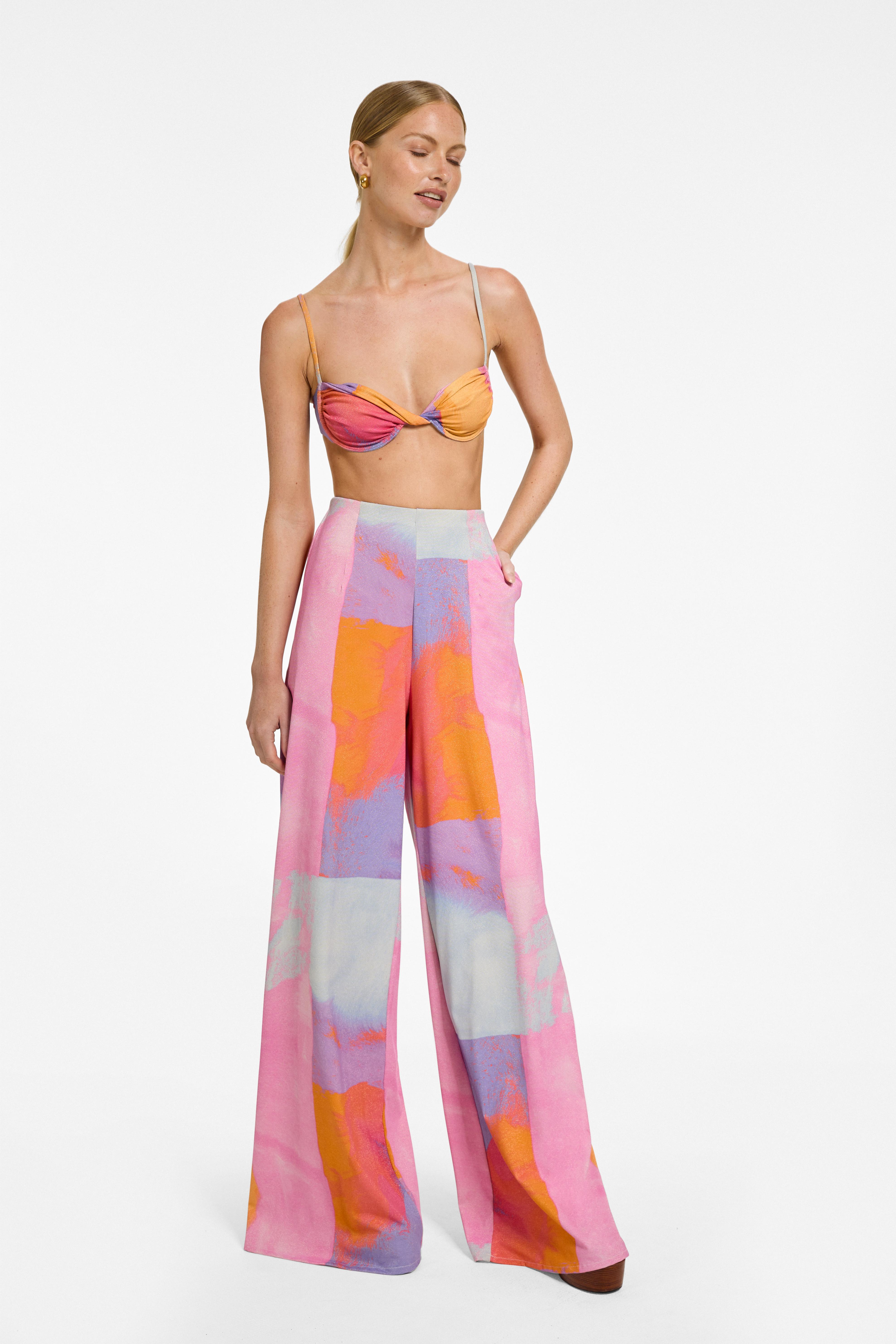 Tahoe Pant - Abstract Lurex