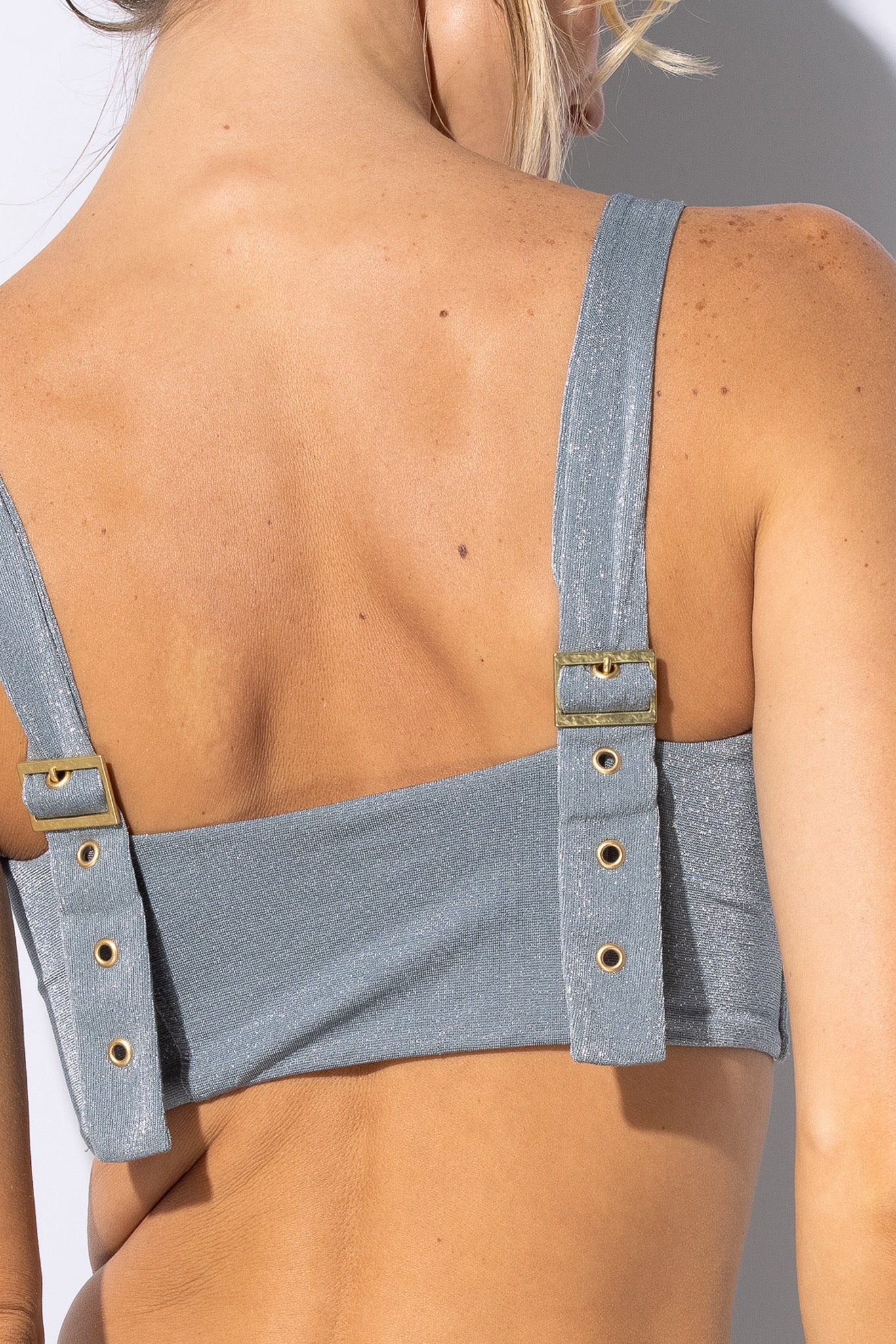 Hunter Top- Iridescent Slate